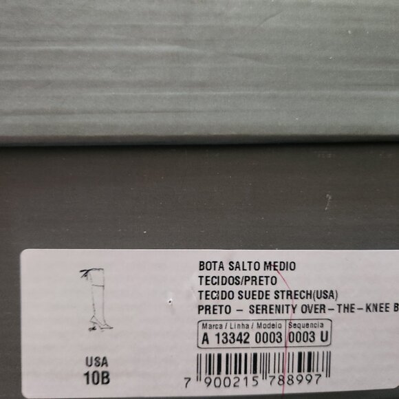 Arezzo Black Over the Knee "Serrenity" Boots. NIB. Size 10 - Picture 9 of 9